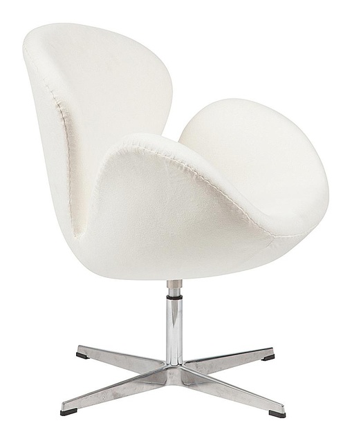 Кресло Swan Chair Бежевый Кашемир М