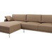 Диван Camber Sofa Sectional Left Grey-Brown Р