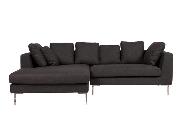 Диван Charles Sofa Sectional Left Dark Grey