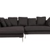 Диван Charles Sofa Sectional Left Dark Grey