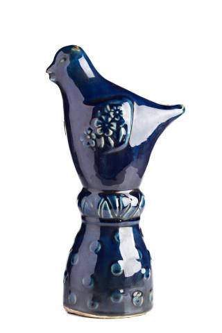 Предмет декора статуэтка птичка Marine Bird (темно-синий)