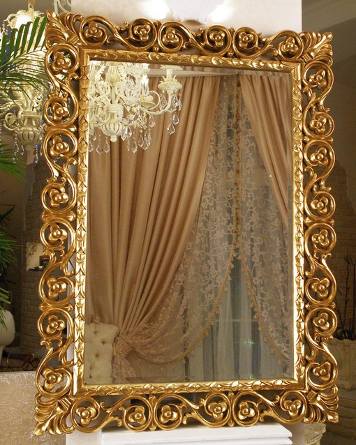 Зеркало Бергамо (19c. gold)