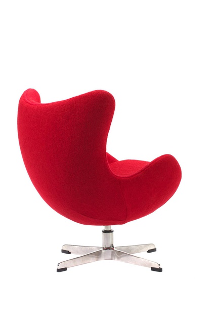 Детское кресло Egg Chair Красное 100% Шерсть