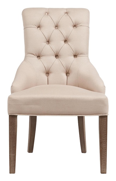 Стул Martine Armchair Кремовый Лен