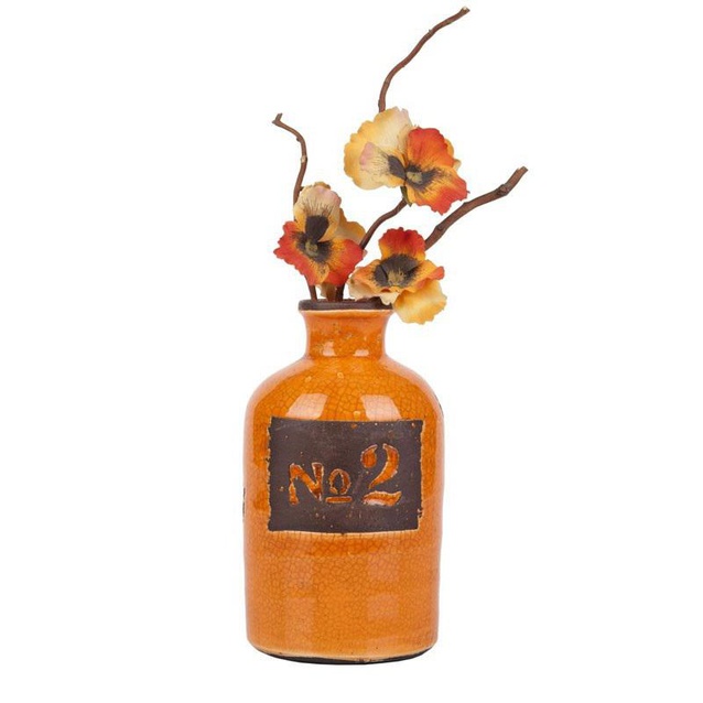 Декоративная ваза Terra Cotta Оранжевая