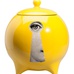 Декоративная ваза с крышкой Пьеро Форназетти Serratura Yellow I