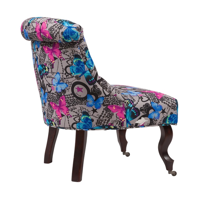 Кресло Amelie French Country Chair Бабочки М