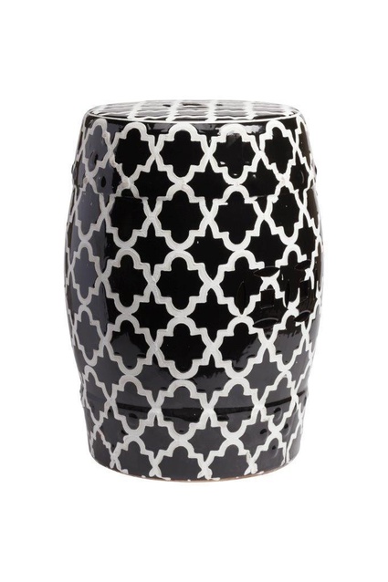 Керамический столик-табурет Istanbul Stool Black