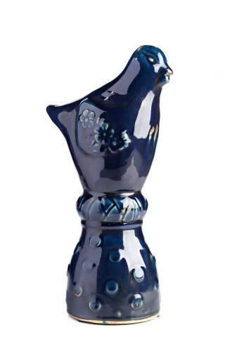 Предмет декора статуэтка птичка Marine Bird (темно-синий)