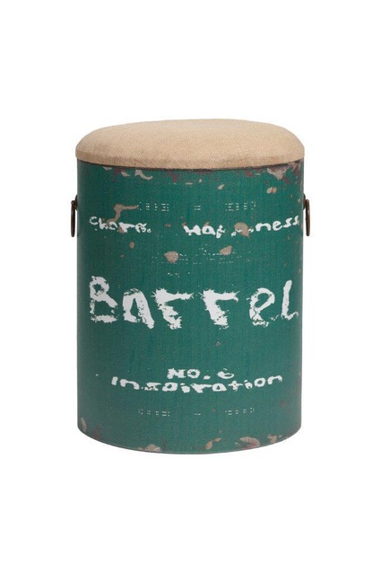 Столик-табурет Barrel Green