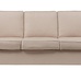 Диван The Pettite Lancaster Upholstered Sofa Кремовый Лен