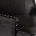 Кресло Gramercy Club Chair Черная Экокожа