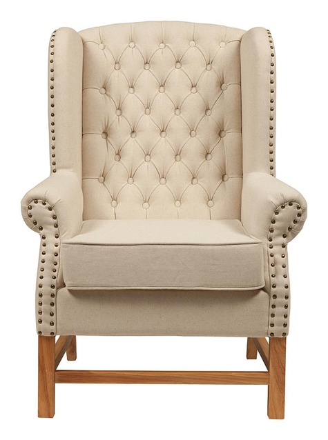 Кресло French Provincial Armchair Белый Лен