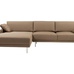 Диван Camber Sofa Sectional Left Grey-Brown Р