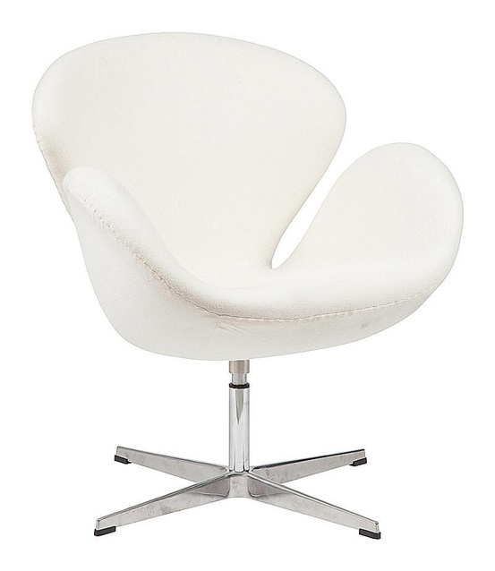 Кресло Swan Chair Бежевый Кашемир М